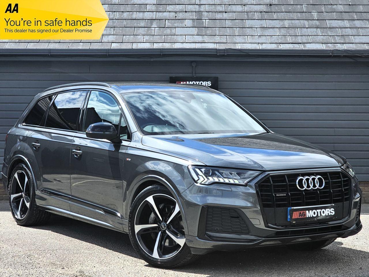 AUDI Q7 3.0 TDI QUATTRO S LINE BLACK EDITION MHEV 5d 282 BHP